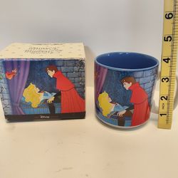 Vintage Walt Disney Sleeping Beauty Coffee Tea Mug Cup With Original Box.