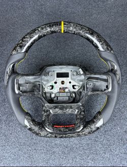 Ford F150 Raptor Carbon Fiber Steering Wheel