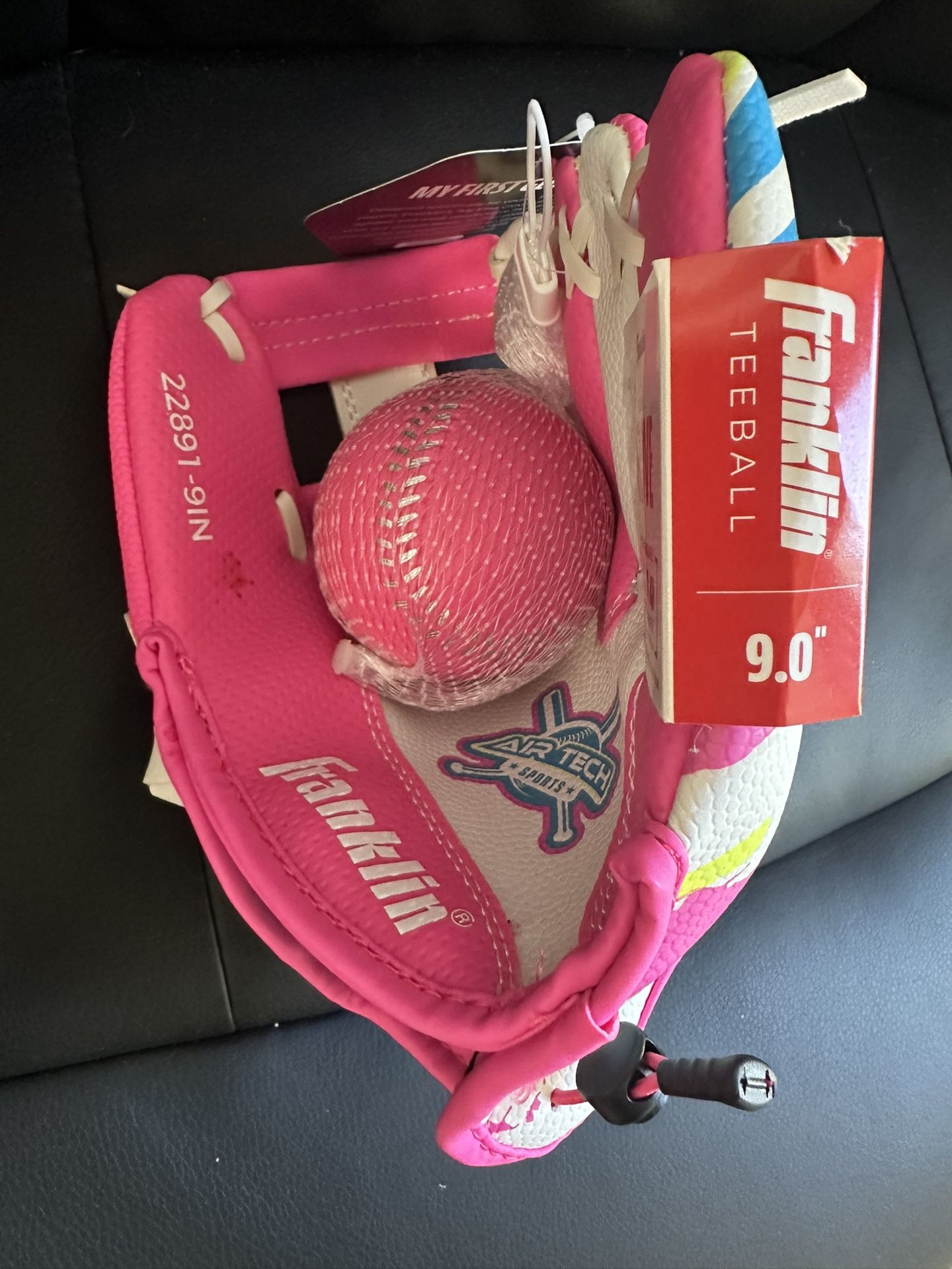 New Small Softball Glove And Ball