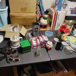 550 Items - SERIOUS INQUIRIES ONLY - ALL ITEMS MAKE REASONABLE OFFERS - 

OFFICE MEDICAL, KITCHEN, FILE CABINET SAFE, DESK, BMW Rims, kitchen Table, C