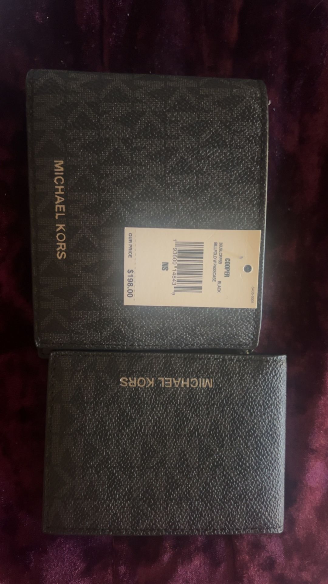 Michael Kors wallet and card holder