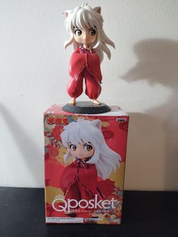 InuYasha Q Posket Figure Banpresto Version A w/ Original Box