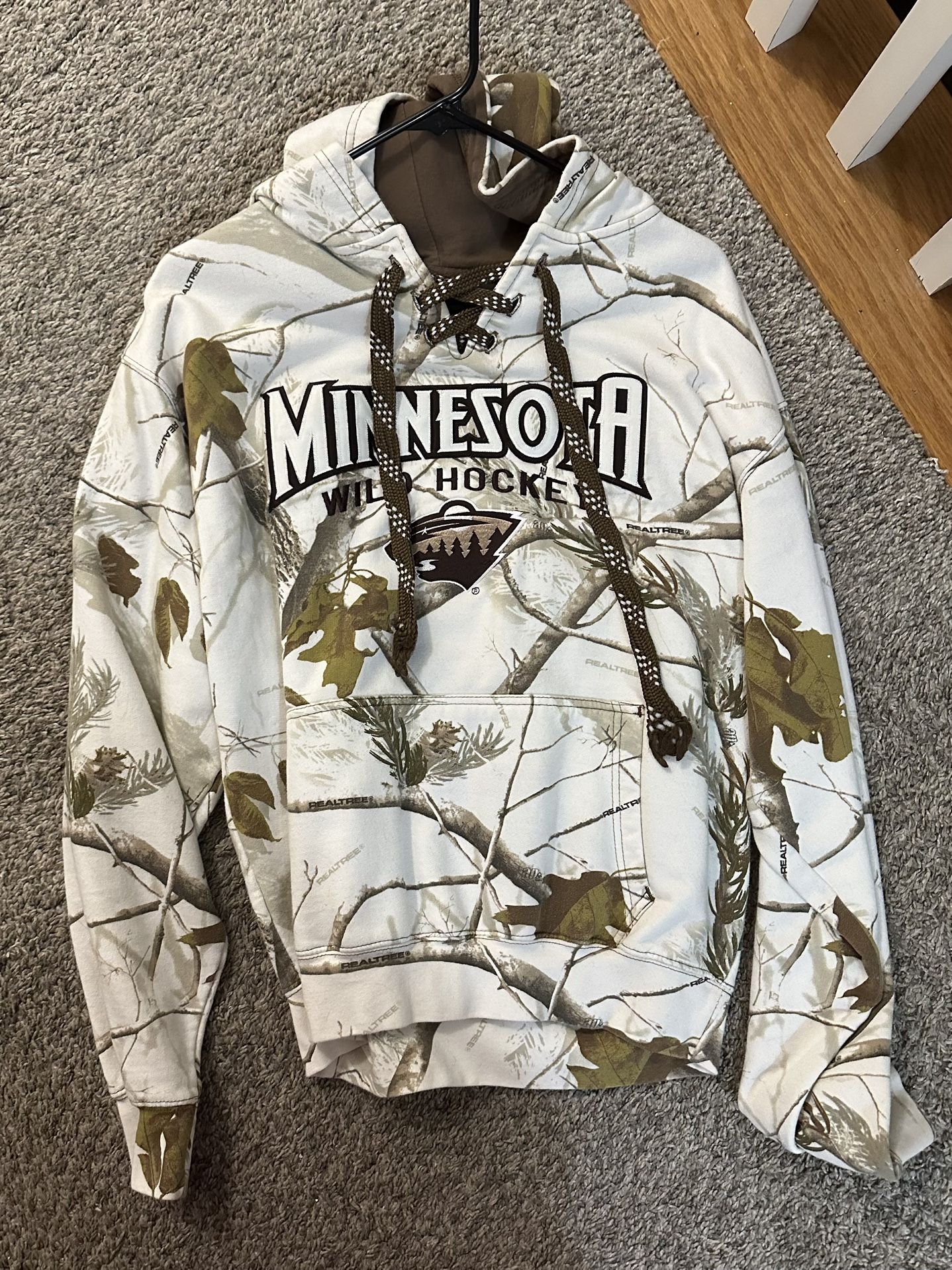2 MN Wild Limited Edition Camo Sweatshirts
