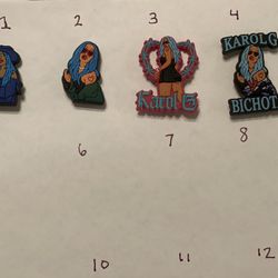 Karol G Croc Charms 