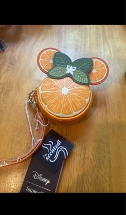Disney orange coin purse Loungefly