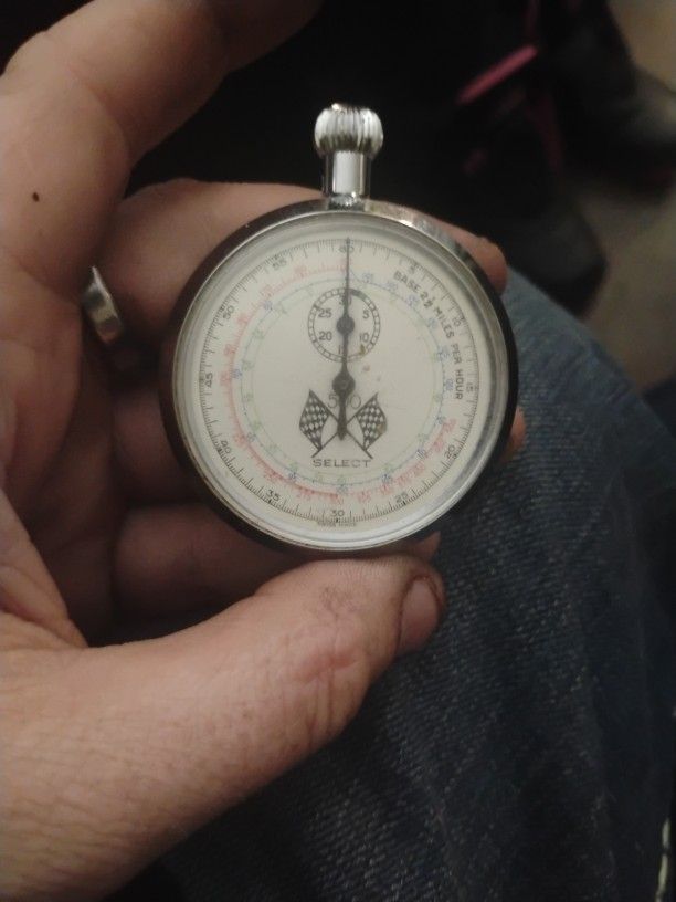1960s Indianapolis 500 Stopwatch