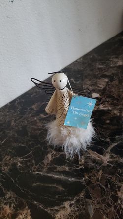 Handcrafted Tin Angel