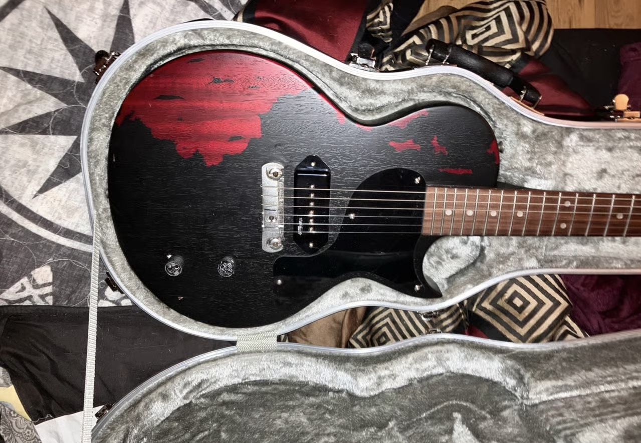 Vintage brand Les Paul Jr/ w hard case