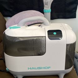 HAUSHOF Washing Vacuum Cleaner with Steam Function, StainZapper Vapo Carpet Cleaner, Upholstery Clea