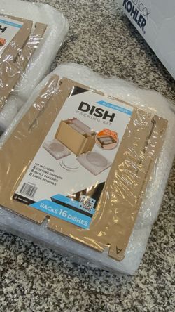 $20 for all Dish-Packing Kit for Kitchen, holds 16 Dishes
