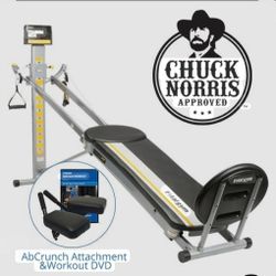 Total GYM- with all accessories (used 2x's)