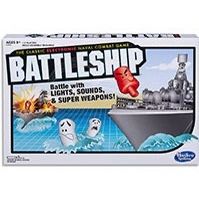 Hasbro BATTLESHIP electronic navel combat game with lights and sound 