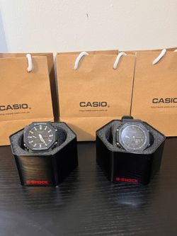 2 Casio G-shock GA2100 All black