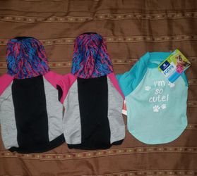 DOG CLOTHES SMALL $5 each