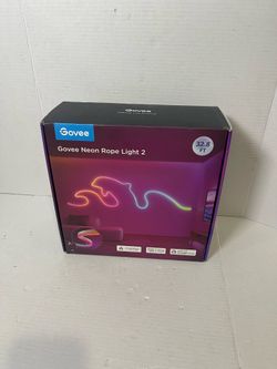 Govee RGBIC Neon Lights, LED Smart Neon Rope Light 2 - 32.8 feet -H61D6