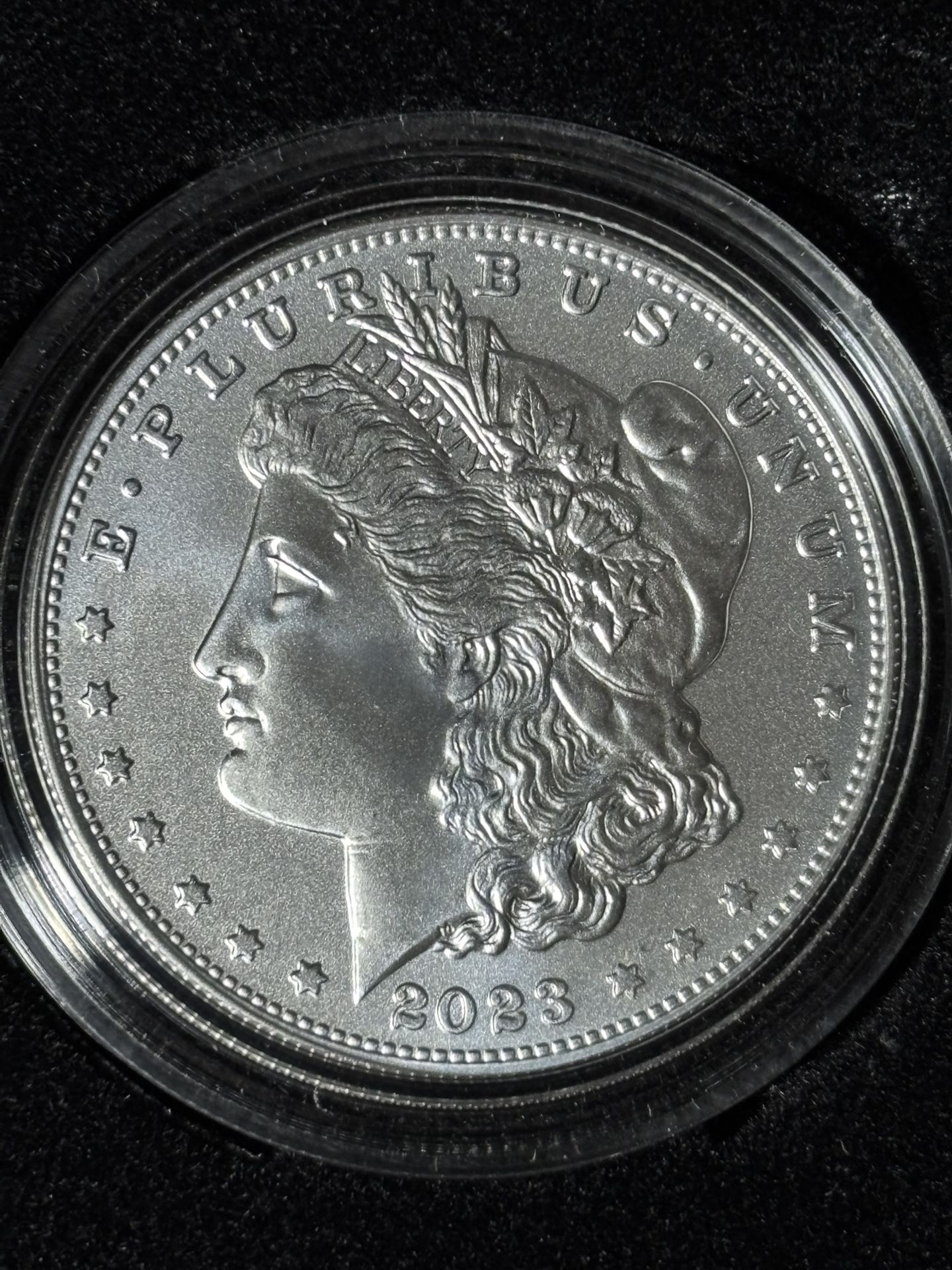 2023 P MORGAN DOLLAR $1 SILVER COMMEMORATIVE PHILADELPHIA OGP BOX COA