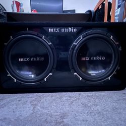 Mtx TR55 12x2D 2 12” Subwoofers