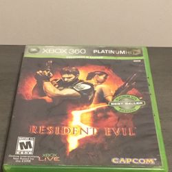 Resident evil 5 xbox 360