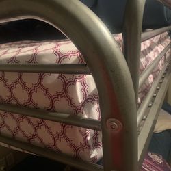 Silver Bunk Bed 