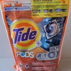 Tide Pods 4 In 1 Ultra OXI 26 Pacs