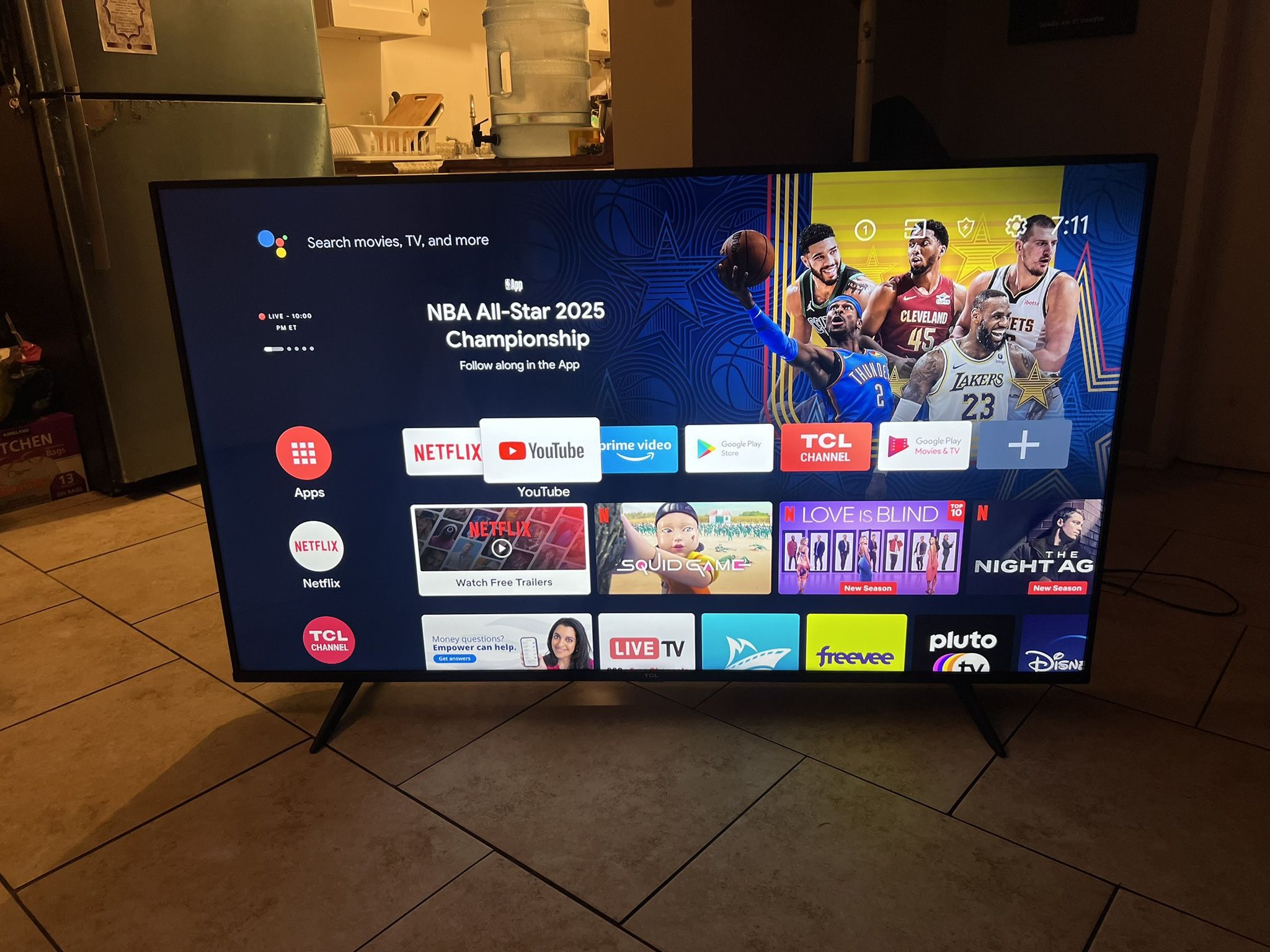 75 Inch 4K TCL Smart TV