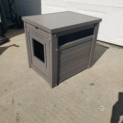 Hidden Cat Litter Enclosure Or Cat bed 
