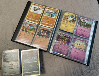Pokemon Cards w/ Binder