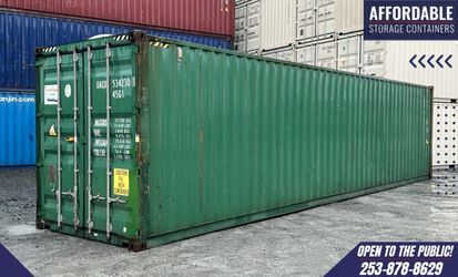 40'ft Used Highcube 'Wind Water Tight' Shipping Containers | Container