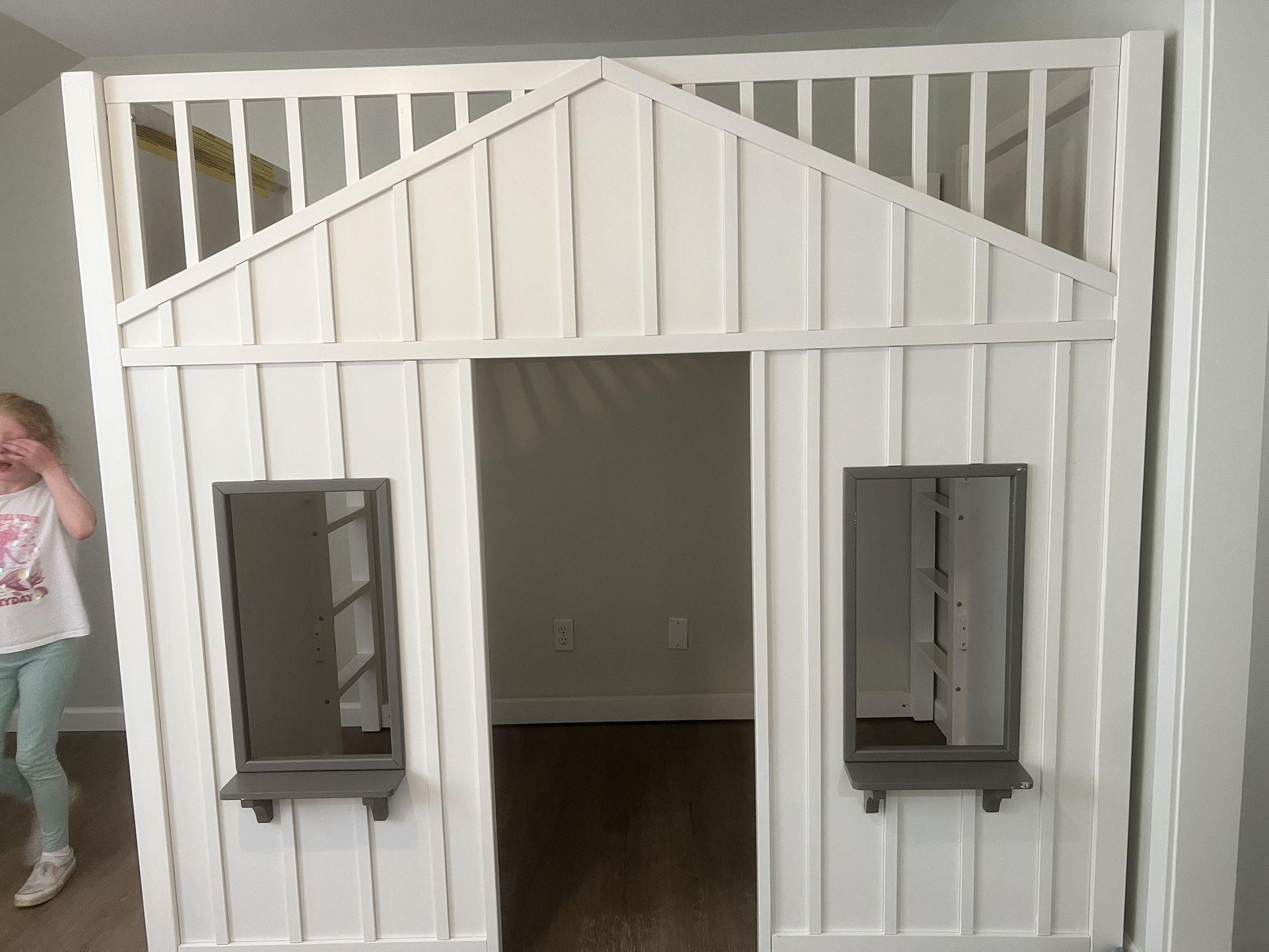 Pottery Barn Farmhouse Full Loft Bed
