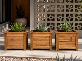 CEDAR PLANTER BOXES