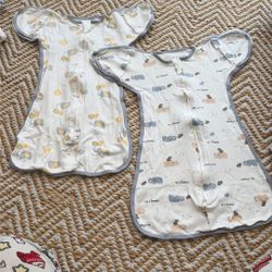 Baby Swaddles For 3-6m Set Of 2