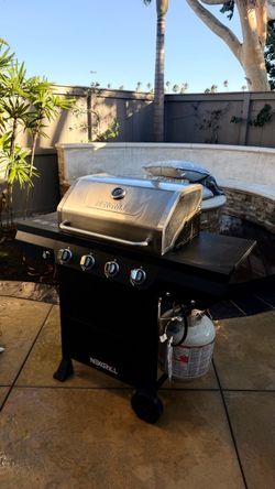 Nexgrill 4-Burner Propane Gas Grill - with propane tank