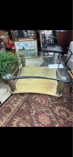 Barnhart, coffee and side table - Retail: $1450