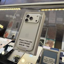 iPhone 17 Pro 256gb AT&T/CRICKET