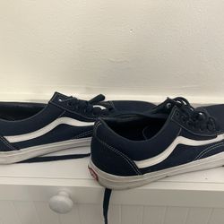 Men's Blue Suede Vans 11