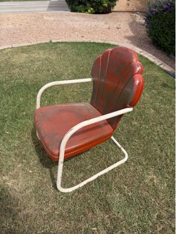 Vintage Metal Lawn (Motel) Chair