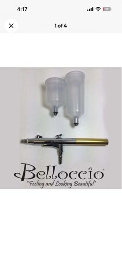 New Belloccio Professional Airbrush Kit – Makeup, Nails, Crafts & Cakes