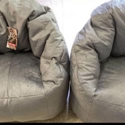 NEW Big Joe Bean Bag Chair Plush - $30 Each, Retail $40+