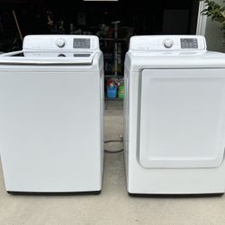 Electric Washer Dryer Set 