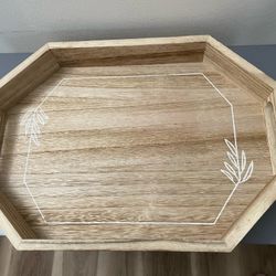 Kirkland’s Wood Serving/decorative Tray