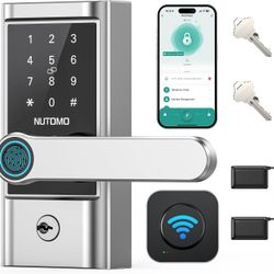 NUTOMO
WiFi Keyless Entry Door Lock Handle Set