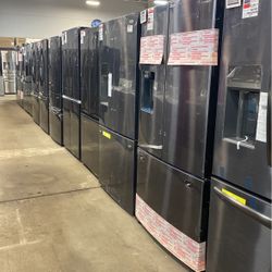 Black Stainless 36” Fridges New