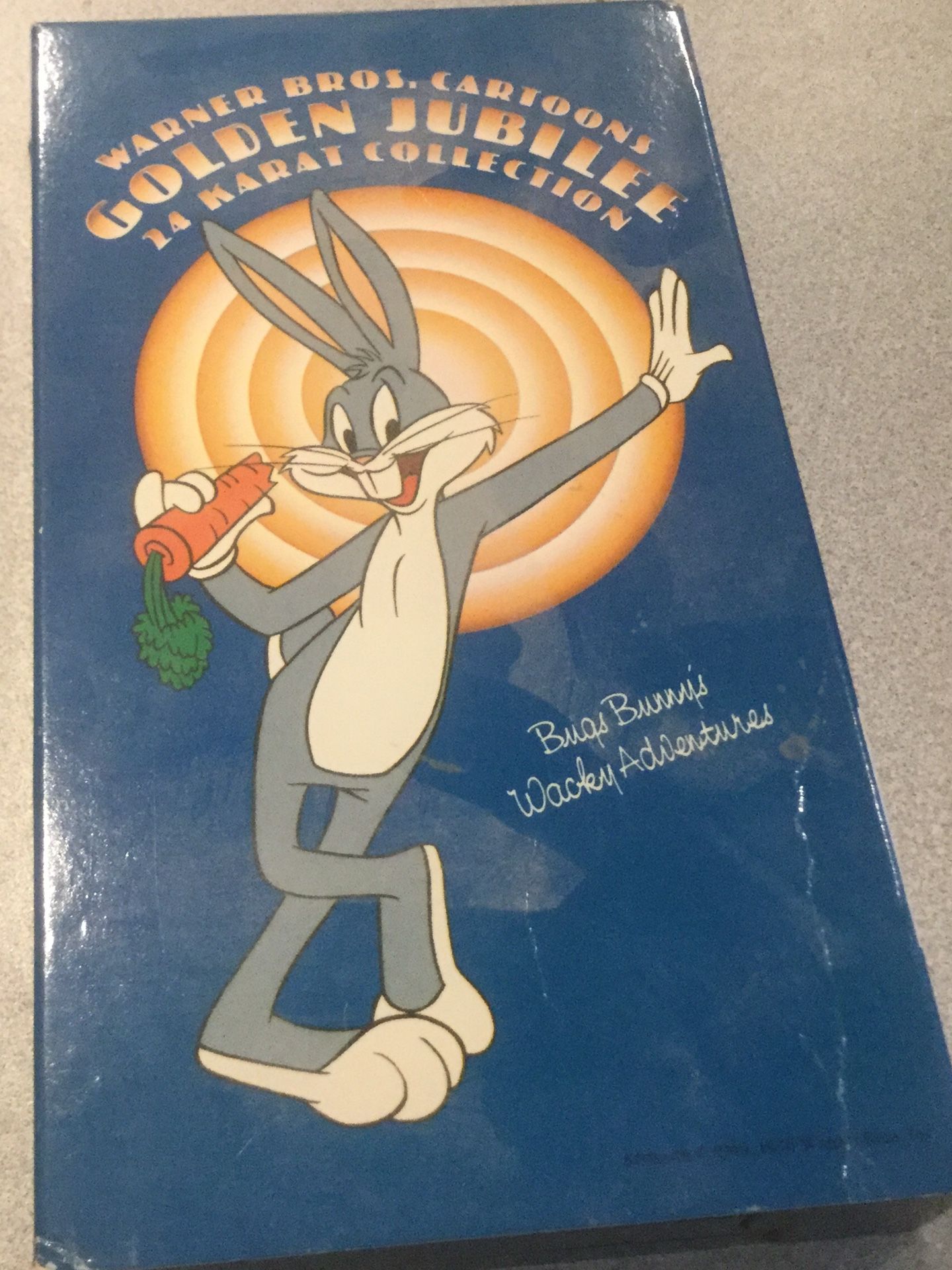 Warner Bros. Cartoons Golden Jubilee VHS TAPE.