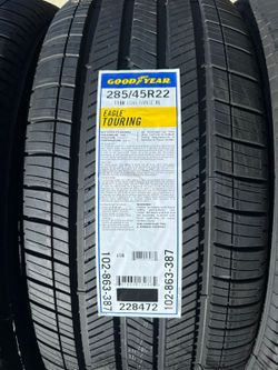 285 45 22 Goodyear Eagle Touring All season NEW TIRES