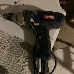 RYOBI CORDED DRILL!