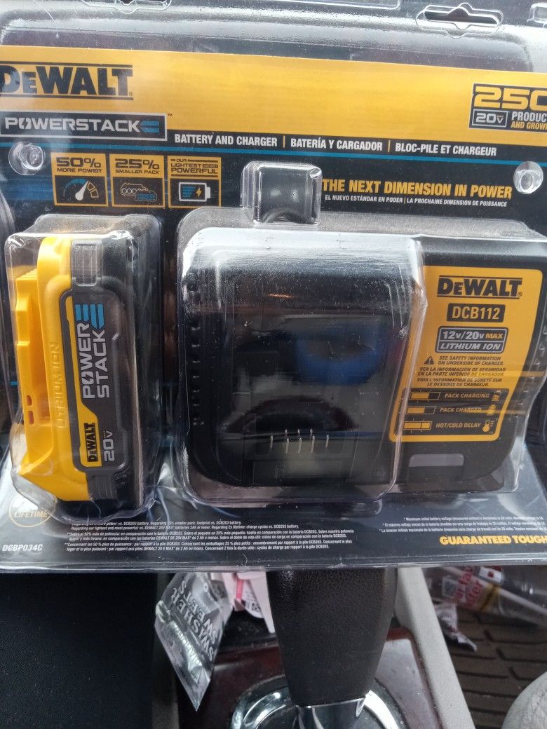 Dewalt Combo Battery And Charger