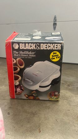 Black & Decker "The ShellBaker" Meal & Dessert Maker