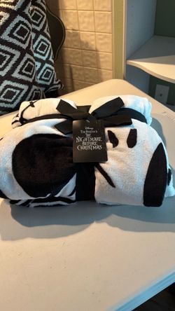 Nightmare before Christmas throw-blanket