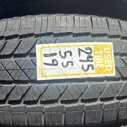 USED TIRE 245-55-19