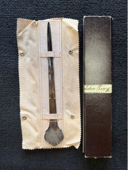 Handsome metal letter opener